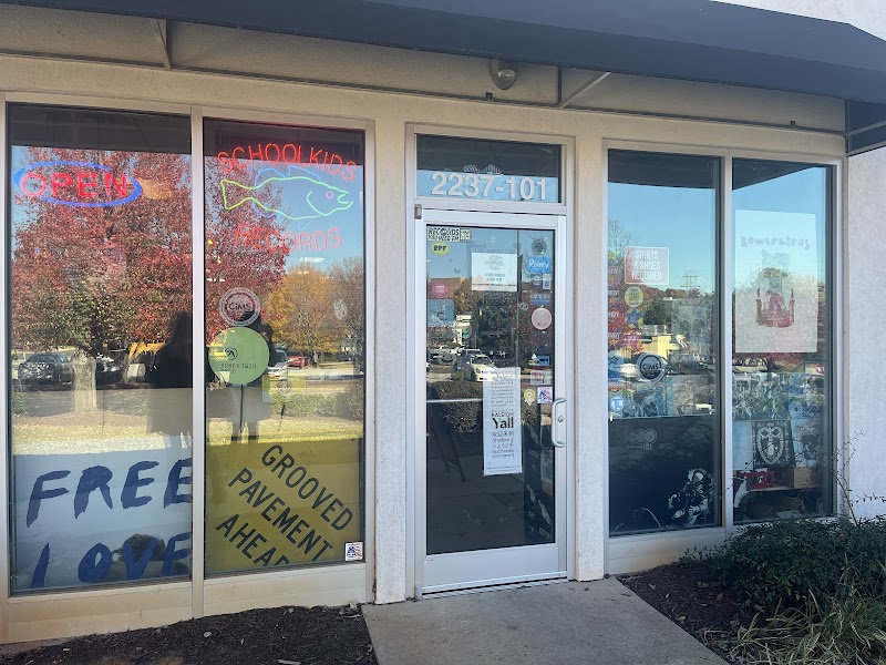 Schoolkids Records storefront