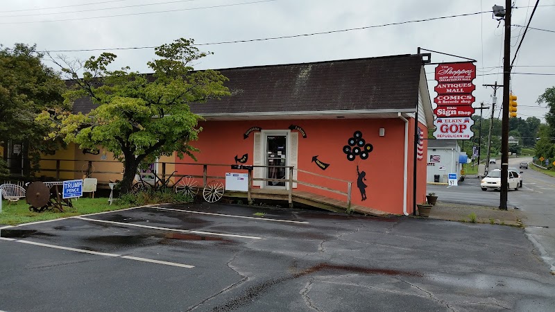 Comics and Records Shop storefront