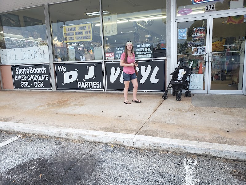 BJ Music Record Shop storefront