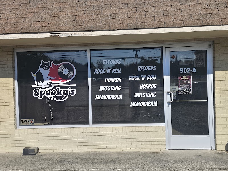 Spooky's Records and Collectibles storefront