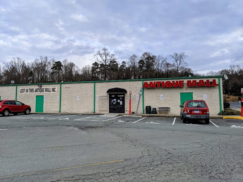 Lost In Time Antique Mall storefront