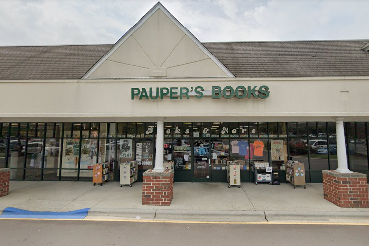 Pauper's Book & More storefront