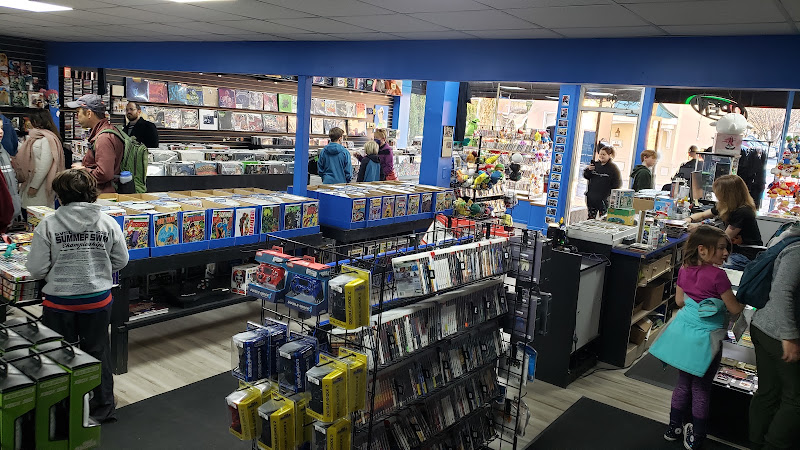 Back to the Media - Video Games Records & Comics storefront